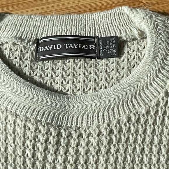 David Taylor Cream colored sweater - Picture 2 of 2